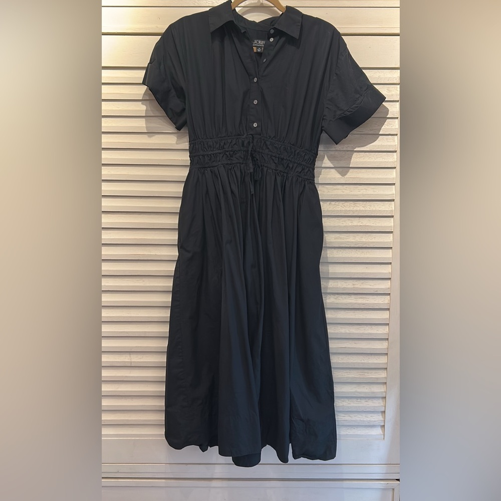 Jcrew shirt maxi dress in size 6 petite